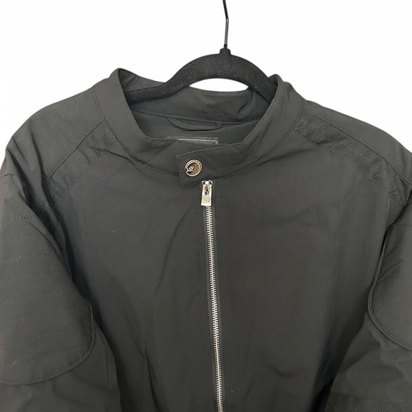 X-Ray Black biker Jacket - Picture 2 of 4